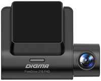 Видеорегистратор DIGMA FreeDrive 216 FHD, 2 камеры, GPS, черный