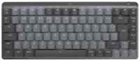 Беспроводная клавиатура Logitech MX Mechanical Mini Linear, графитовый, английская, 1 шт
