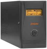 Интерактивный ИБП ExeGate Power Smart ULB-850 (EP285477RUS) черный 480 Вт