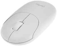 Мышь Perfeo Slim, беспроводная, оптическая, 1200 dpi, USB, белая