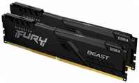 Kingston Модуль памяти DRAM 16GB 3733MHz DDR4 CL19 DIMM Kit 2x8Gb FURY Beast KF437C19BBK2 16