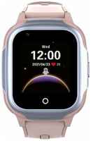 Детские умные часы Smart Baby Watch Wonlex CT16 GPS, WiFi, камера, 4G розовые (водонепроницаемые)