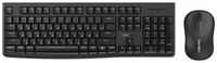 Комплект беспроводной Dareu MK188G Black, клавиатура LK185G (мембранная, 104кл, EN / RU) + мышь
