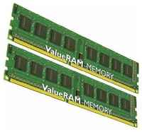 Оперативная память Kingston ValueRAM 8 ГБ (4 ГБ x 2 шт.) DDR3 1333 МГц DIMM CL9 KVR13N9S8HK2 / 8