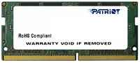 Оперативная память Patriot Memory SL 4 ГБ DDR4 2400 МГц SODIMM CL17 PSD44G240082S