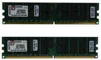 Оперативная память Kingston 4 ГБ (2 ГБ x 2 шт.) DDR2 400 МГц DIMM KTM2865SR / 4G
