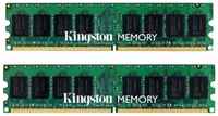 Оперативная память Kingston 4 ГБ (2 ГБ x 2 шт.) DDR2 800 МГц DIMM CL6 KVR800D2N6K2 / 4G