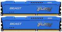 Оперативная память Kingston FURY Beast 16 ГБ DDR3 1600 МГц DIMM CL10 KF316C10BK2 / 16