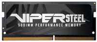 Оперативная память Patriot Memory VIPER STEEL 8 ГБ DDR4 3000 МГц SODIMM CL18 PVS48G300C8S