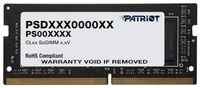 Оперативная память Patriot Memory SL 16 ГБ DDR4 3200 МГц SODIMM CL15 PSD416G320081S
