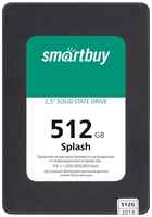 Твердотельный накопитель SmartBuy Splash 512 ГБ SATA Splash (2019) (SBSSD-512GT-MX902-25S3)