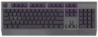 Игровая клавиатура Delux KM-02 Game Titan USB Kailh Blue, серый