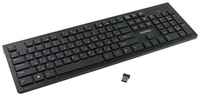 Smart Buy Клавиатура беспроводная Smartbuy 206, мультимедийная, USB, черная, 308166