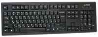 Клавиатура A4Tech KR-85 Black USB черный, русская, 1 шт
