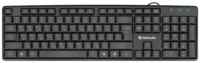Клавиатура для компьютера проводная Defender Element HB-520 USB RU, черный, полноразмерная (45522)