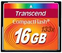 Карта памяти Transcend CompactFlash Standard (50/20MB/s) 16GB
