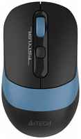Мышь беспроводная A4Tech Fstyler FB10C черно-синяя