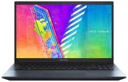 15.6″ Ноутбук ASUS Vivobook Pro 15 K3500PA-KJ407 1920x1080, Intel Core i7 11370H 4.8 ГГц, RAM 16 ГБ, LPDDR4, SSD 512 ГБ, Intel Iris Xe Graphics, DOS, RU, 90NB0UU2-M008T0, синий