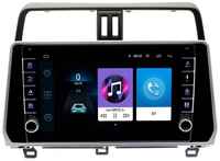 Штатная магнитола Wide Media для Toyota Land Cruiser Prado 2017-2020  /  Android 9, 9 дюймов, WiFi, 2 / 32GB, 4 ядра