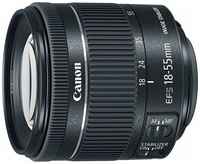 Объектив Canon EF-S 18-55mm f / 4-5.6 IS STM, черный