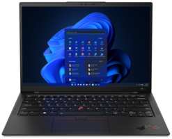 Ноутбук Lenovo ThinkPad X1 Carbon Gen 10 21CB005URT Черный Core i7 1255U, 16 Gb, 14″ WUXGA 1920x1200, 512 Gb SSD, DVD нет, Intel Iris Xe, Win 11 Pro