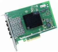 Intel X710-DA4 Intel® Ethernet Converged Network Adapter 4x SFP+ port 10GbE / 1GbE, PCI-E v3 x8, iSCSI, FCoE, NFS, VMDq. PCI-SIG* SR-IOV