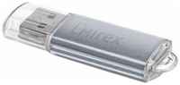 Mirex Флешка UNIT , 4 Гб, USB2.0, чт до 25 Мб/с, зап до 15 Мб/с, серебристая