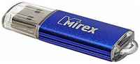 Mirex Флешка UNIT AQUA, 4 Гб, USB2.0, чт до 25 Мб / с, зап до 15 Мб / с, синяя