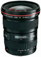 Объектив Canon EF 17-40mm f / 4L USM, черный