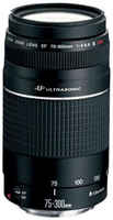 Объектив Canon EF 75-300mm f / 4-5.6 III USM, черный