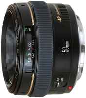 Объектив Canon EF 50mm f / 1.4 USM, черный