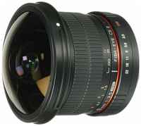 Объектив Samyang 8mm f / 3.5 AS IF UMC Fish-eye CS II AE Nikon F, черный