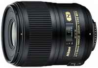 Объектив Nikon 60mm f / 2.8G ED AF-S Micro-Nikkor, черный