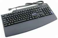 Клавиатура Lenovo Preferred Pro черная, 104кл, подставка, USB (SK-8825)