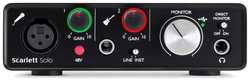 Внешняя звуковая карта Focusrite Scarlett Solo