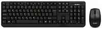 Комплект клавиатура + мышь SVEN Comfort 3300 Wireless Black USB, черный, английская / русская