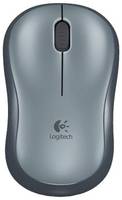 Беспроводная компактная мышь Logitech Wireless Mouse M185, красный