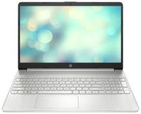 15.6″ Ноутбук HP 15s-fq011ur 1920x1080, Intel Core i5 1135G7 2.4 ГГц, RAM 8 ГБ, DDR4, SSD 512 ГБ, Intel Iris Xe Graphics, DOS, 2X1R7EA, естественный серебряный