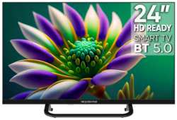 Top Device Телевизор Topdevice TV 24″ FRAMELESS NEO CS04, HD, Smart TV WildRed