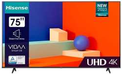 HISENSE Телевизор LED Hisense 75″ 75A6K 4K Ultra HD 60Hz DVB-T DVB-T2 DVB-C DVB-S DVB-S2 USB WiFi Smart TV 75A6K