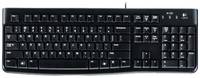 Игровая клавиатура Logitech Keyboard K120 EER USB , английская (QWERTZ), 1 шт