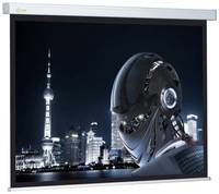 Рулонный матовый белый экран cactus Wallscreen CS-PSW-127x127, 65″, белый