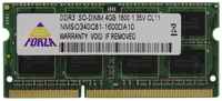 Оперативная память neoforza 4 ГБ DDR3 1600 МГц SODIMM CL11 NMSO340C81-1600DA10