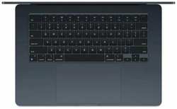 Ноутбук Apple MacBook Air 15″ 2880x1864, 8Гб, SSD 256Гб, macOS, Midnight, 1.51 кг MQKW3RU, A