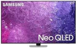 65″ Телевизор Samsung QE65QN90CAU 2023 QLED, LED, HDR, Neo QLED RU, черный / серебристый
