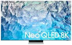 75″ Телевизор Samsung QE75QN900AU QLED, HDR (2021), нержавеющая сталь