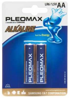 Батарейки Samsung Pleomax LR6-2BL AA 2 шт 203035783