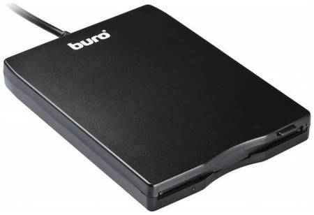Внешний привод FDD BURO BUM-USB USB 2.0 черный Retail 203045636