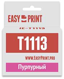 Картридж EasyPrint C13T0813 для Epson Stylus Photo R390/RX690 пурпурный IE-T1113 203050032