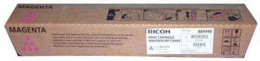 Картридж Ricoh MPC3000E для Ricoh Aficio MP C2000, C2500, C3000 15000стр Пурпурный